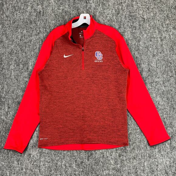 Coastal Carolina Sweater Mens M Nike 1/2 Zip Top Pullover Dri Fit Bruins College - Picture 1 of 9